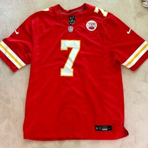 Red Number 7 Butker Jersey